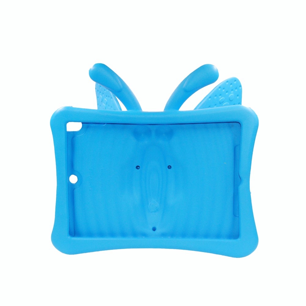 iPad 10.2 9th Gen (2021) Tablethoes Vlinders voor kinderen blauw