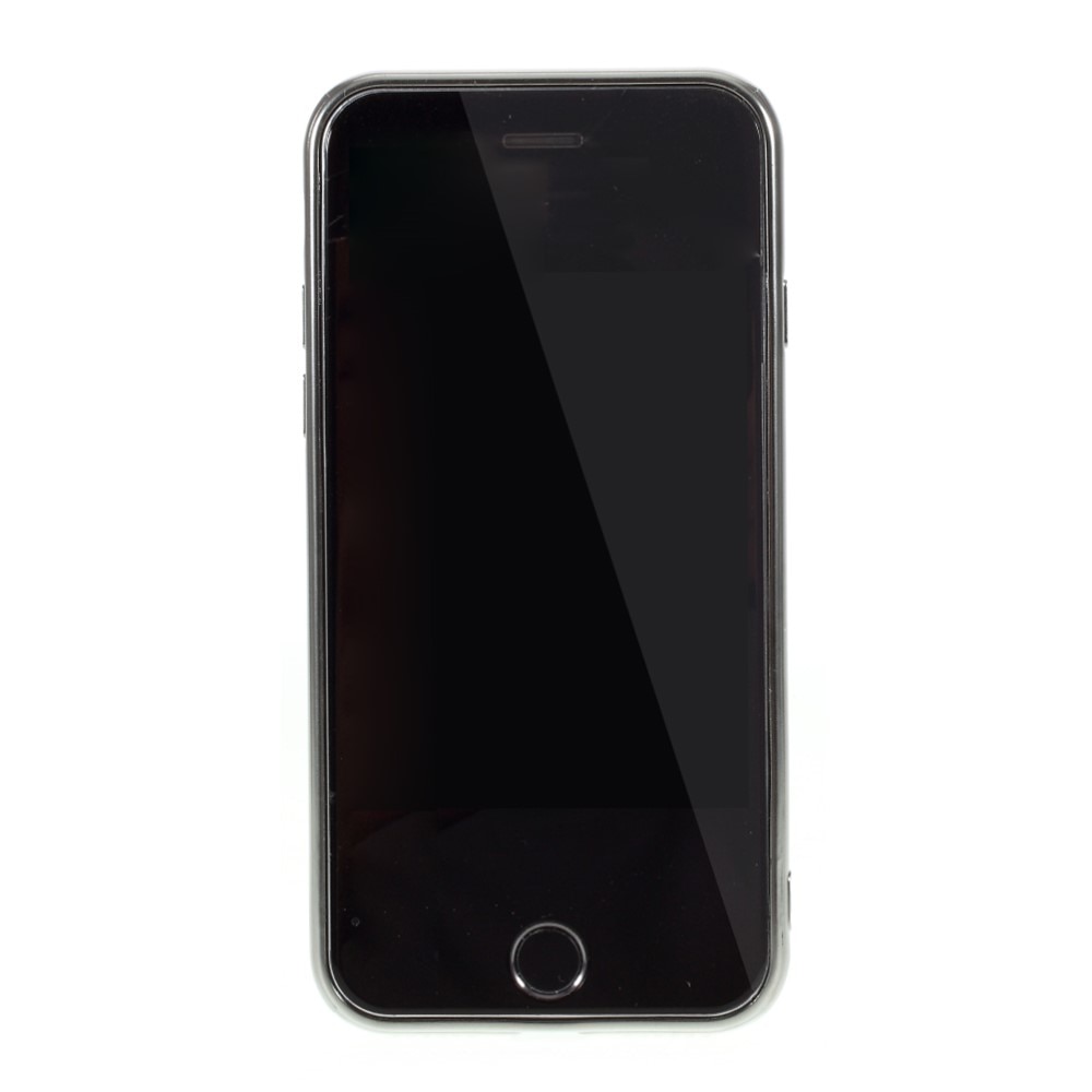iPhone SE (2020) Glitterhoesje zilver