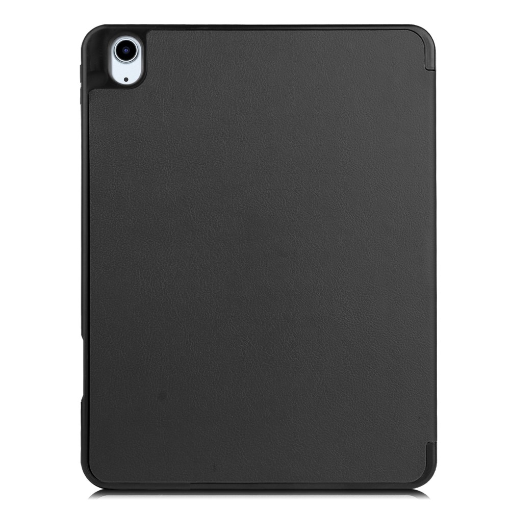 iPad Air 10.9 5th Gen (2022) Tri-fold Hoesje met Penhouder zwart