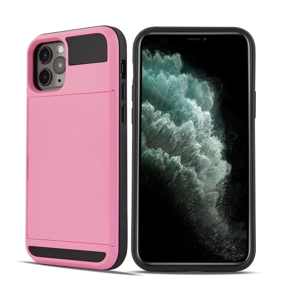 iPhone 12/12 Pro Hoesje met Cardslot roze