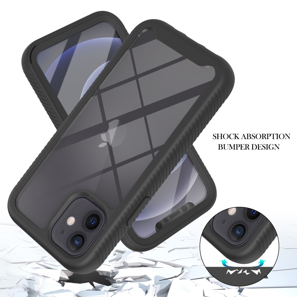 Full Protection Case iPhone 12 Mini zwart
