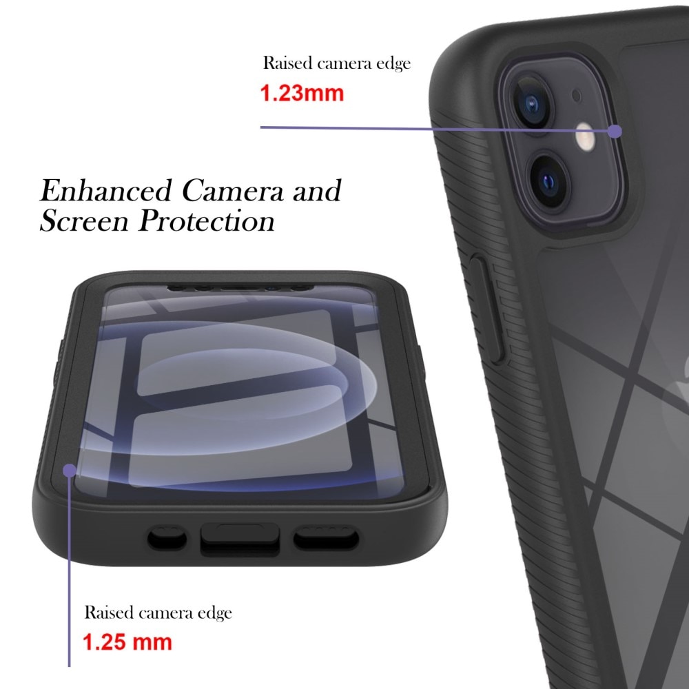 Full Protection Case iPhone 12 Mini zwart