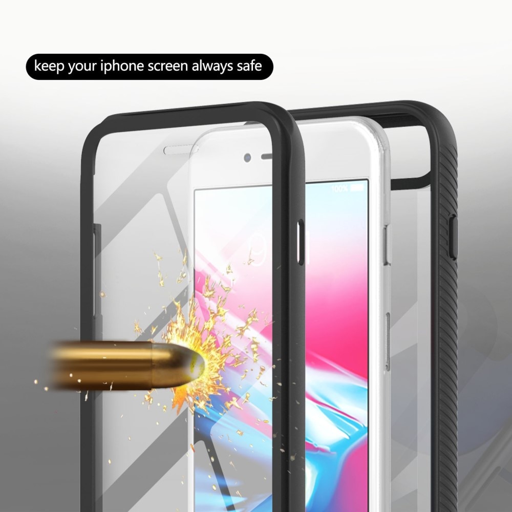 iPhone 7 Full Protection Case Zwart