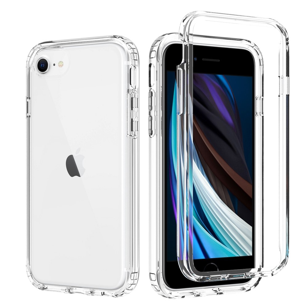 iPhone SE (2020) Full Cover Hoesje transparant
