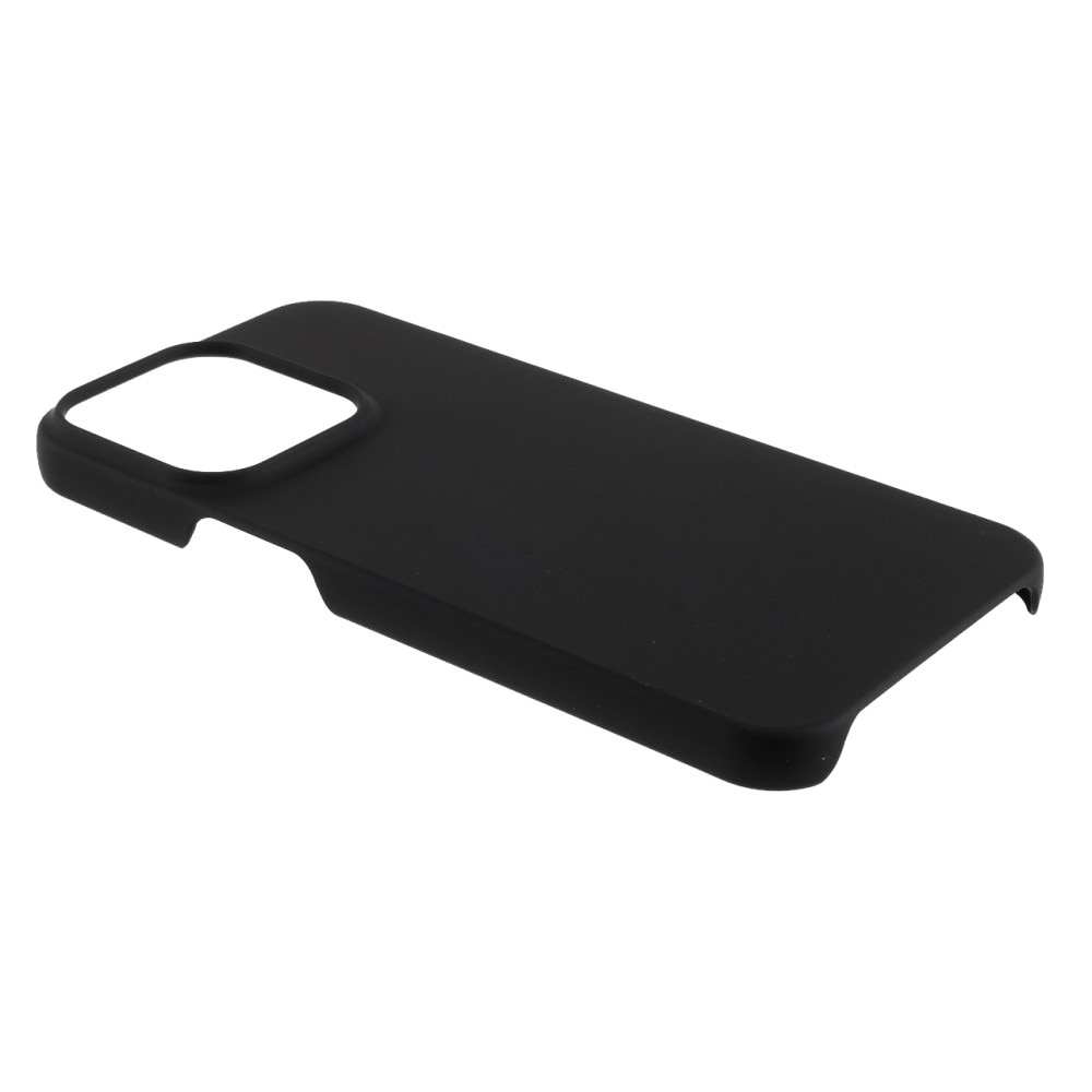 iPhone 13 Pro Hardcase Gummicoating Zwart