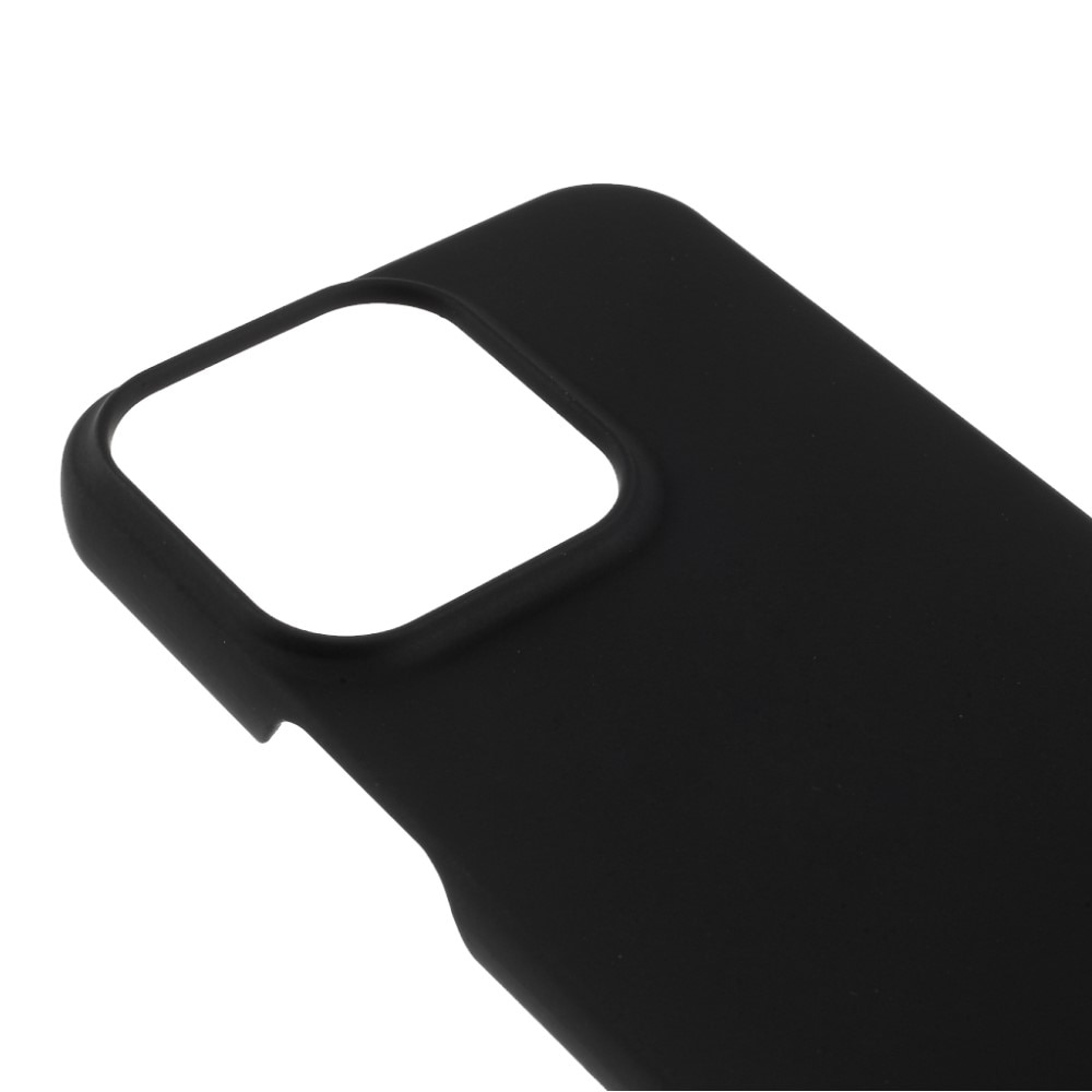 iPhone 13 Pro Hardcase Gummicoating Zwart