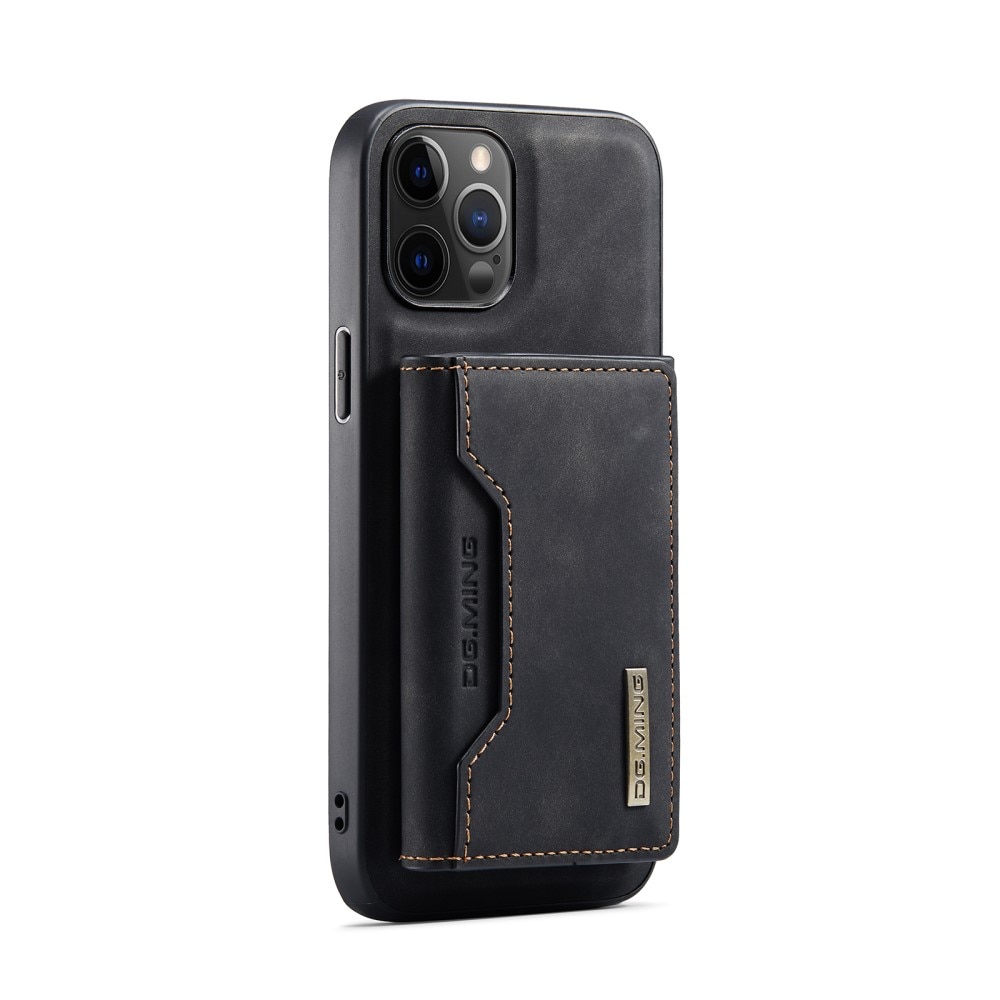 Magnetic Card Slot Case iPhone 12/12 Pro Zwart