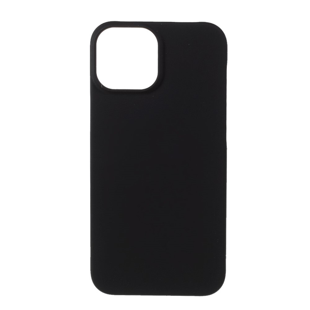 iPhone 13 Mini Hardcase Gummicoating Zwart