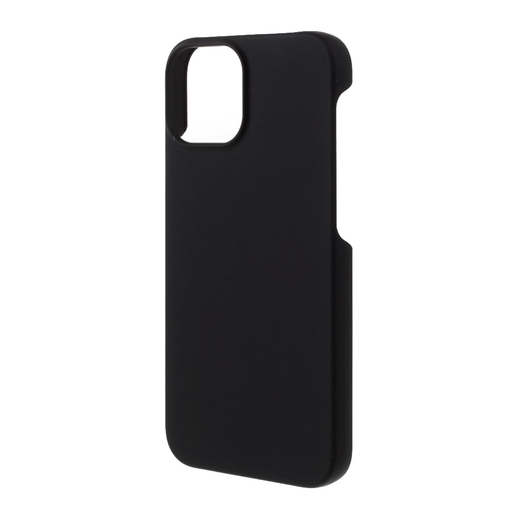 iPhone 13 Mini Hardcase Gummicoating Zwart