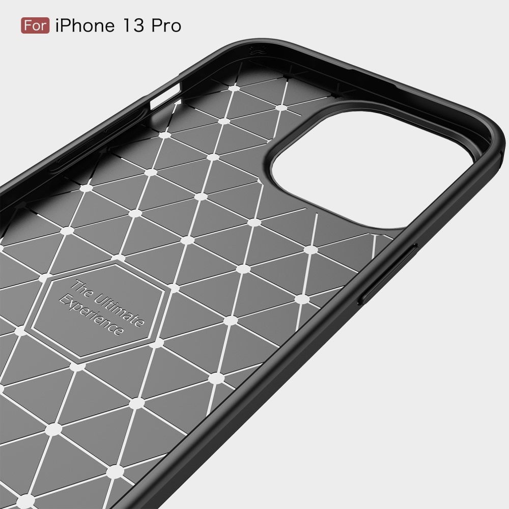 Brushed TPU Case iPhone 13 Pro Zwart