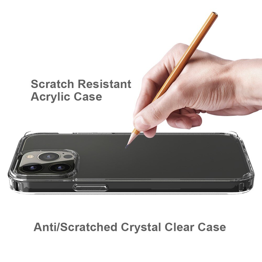 Crystal Hybrid Case iPhone 13 Pro Max transparant