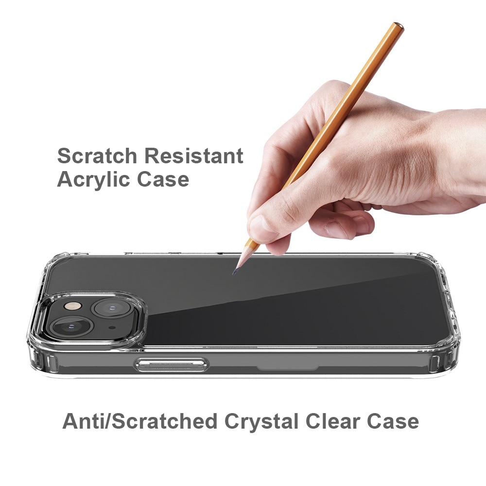 Crystal Hybrid Case iPhone 13 Mini transparant