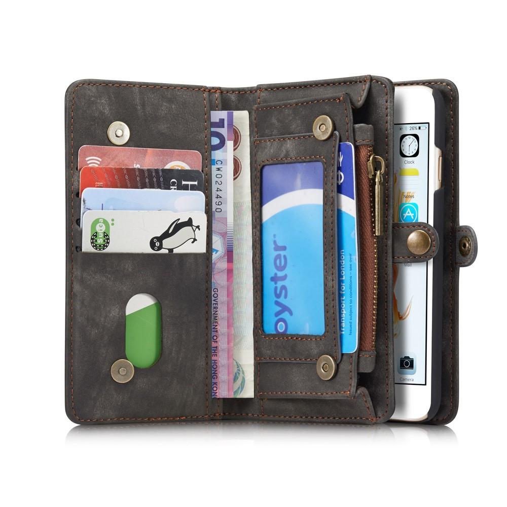 Multi-slot Hoesje iPhone 6 Plus/6S Plus Grijs