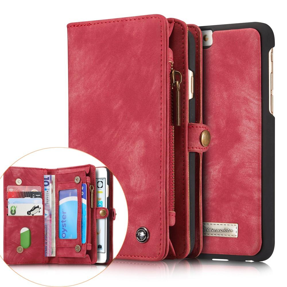 Multi-slot hoesje iPhone 6/6S Rood