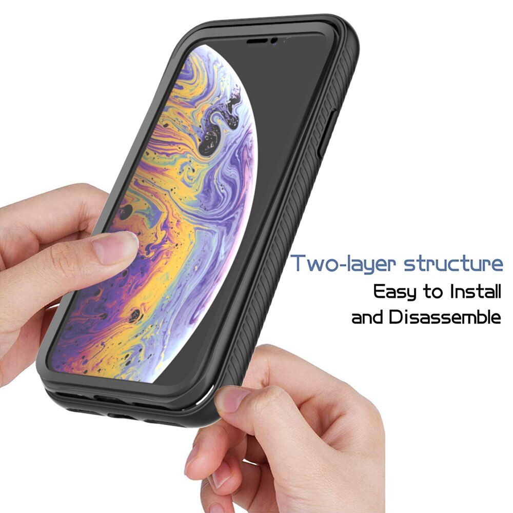 iPhone XS Full Protection Case Zwart