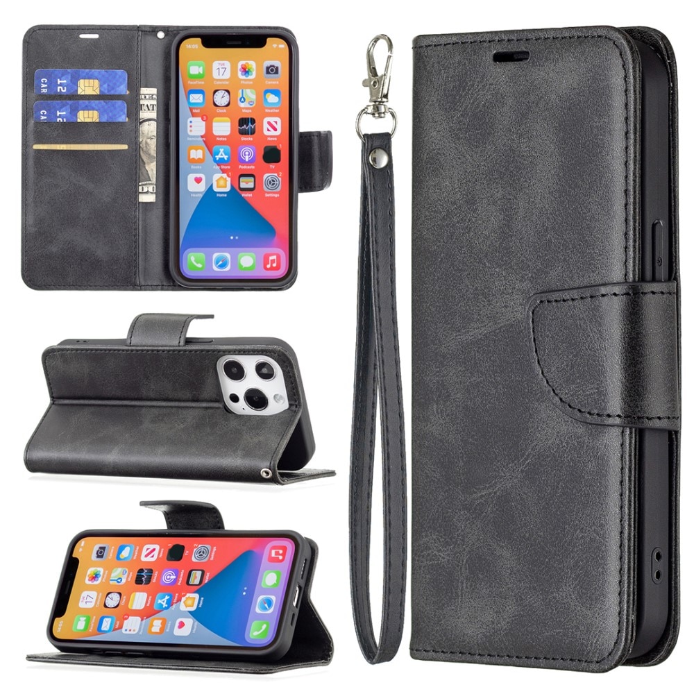 iPhone 13/13 Pro Telefoontasje Zwart