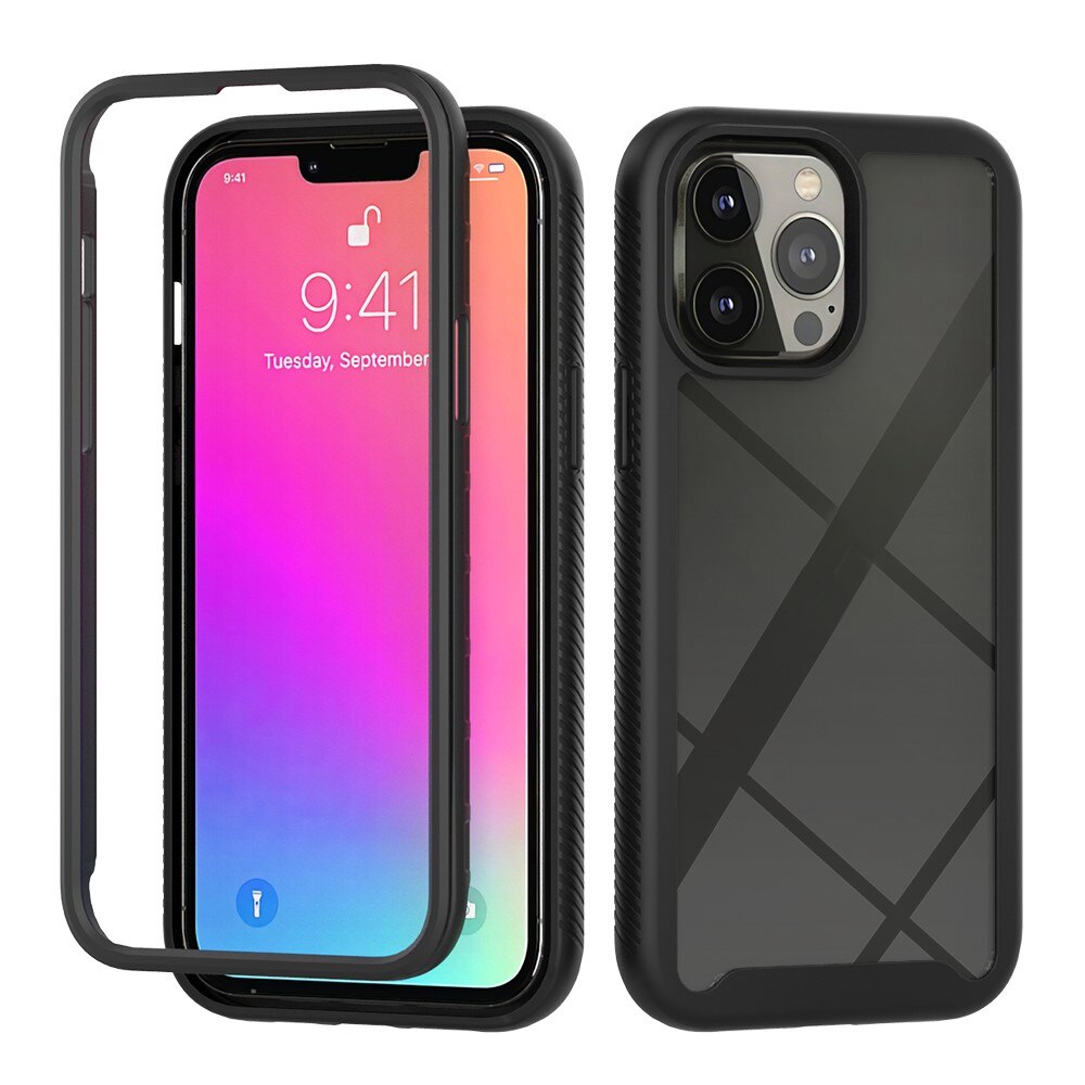 Apple iPhone 13 Pro Max Full Cover Case Zwart