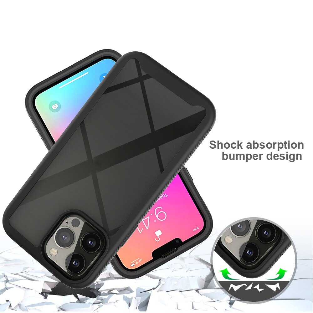 Apple iPhone 13 Pro Max Full Cover Case Zwart