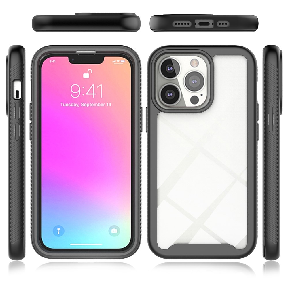 iPhone 13 Pro Full Cover Skal Zwart