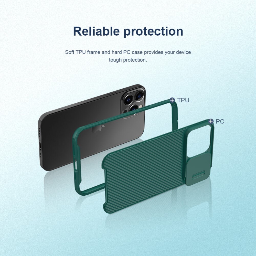 CamShield Case iPhone 13 Pro Groen