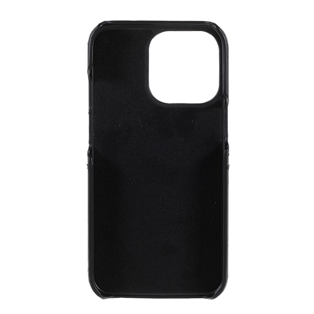 Card Slots Case iPhone 13 Pro Max Zwart