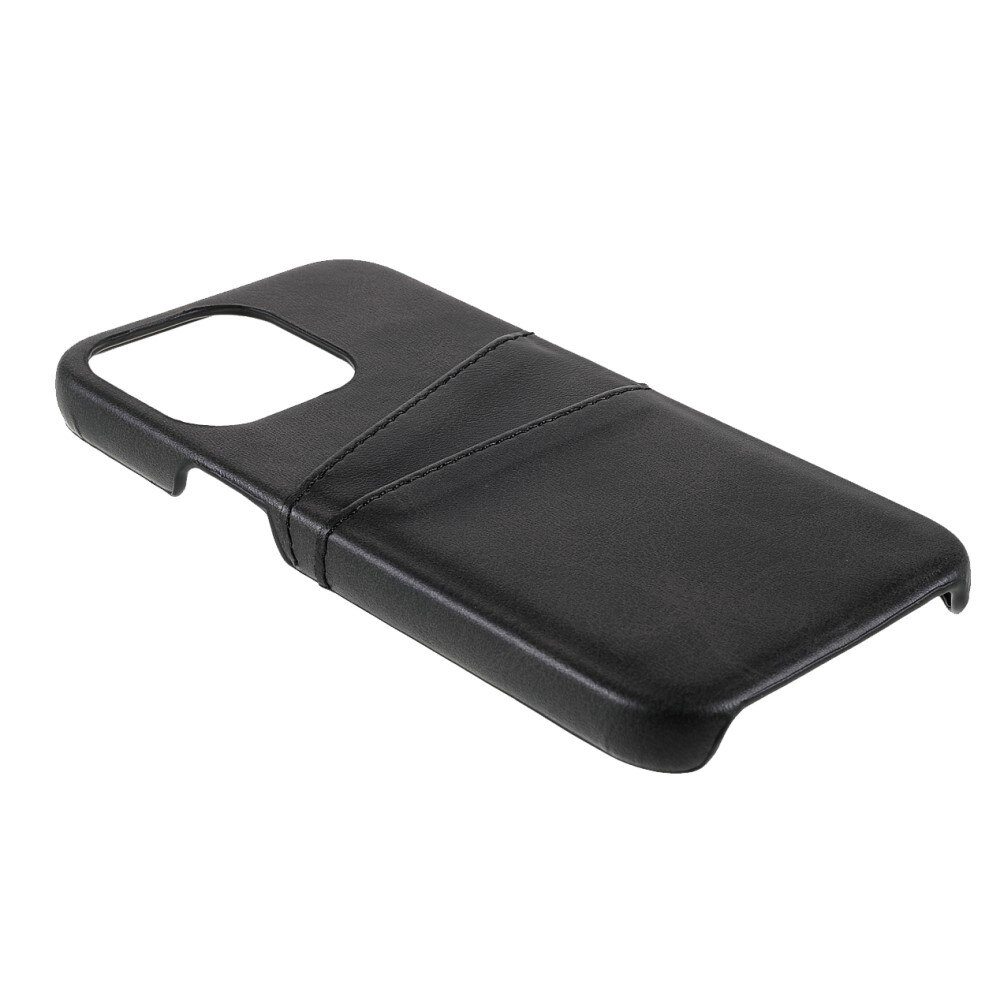 Card Slots Case iPhone 13 Pro Max Zwart