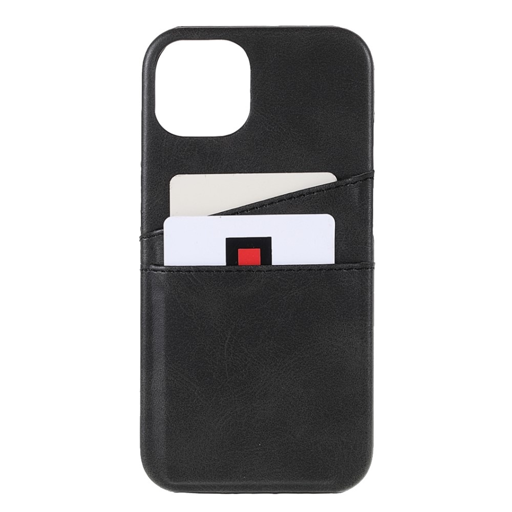 Card Slots Case iPhone 13 Zwart