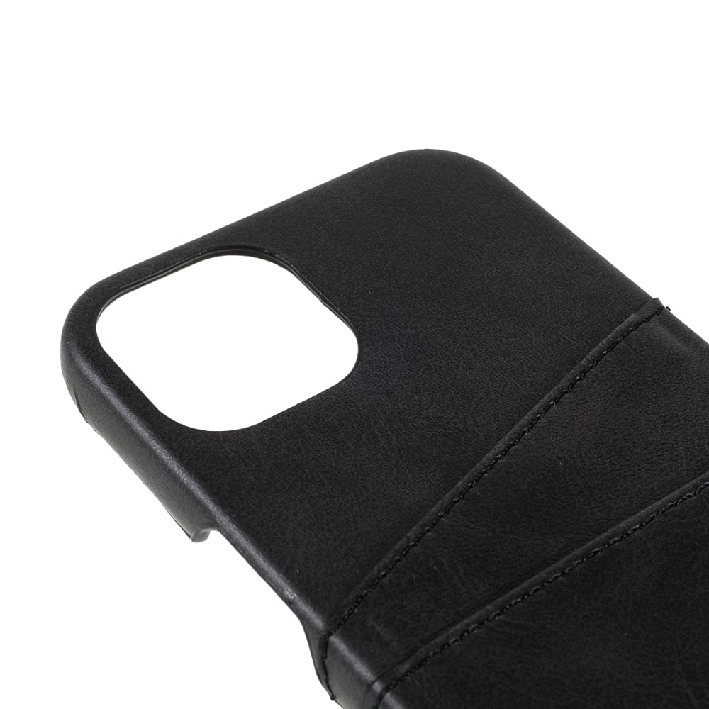 Card Slots Case iPhone 13 Zwart