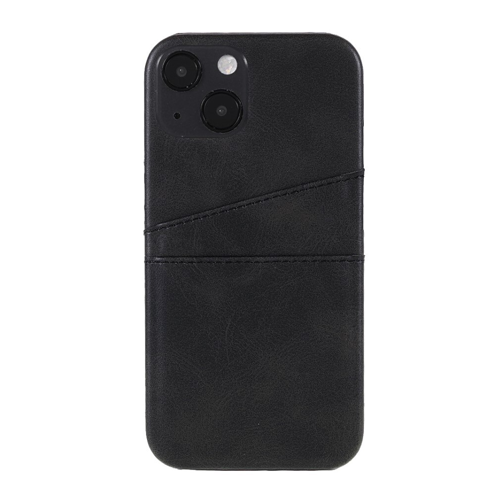 Card Slots Case iPhone 13 Mini Zwart