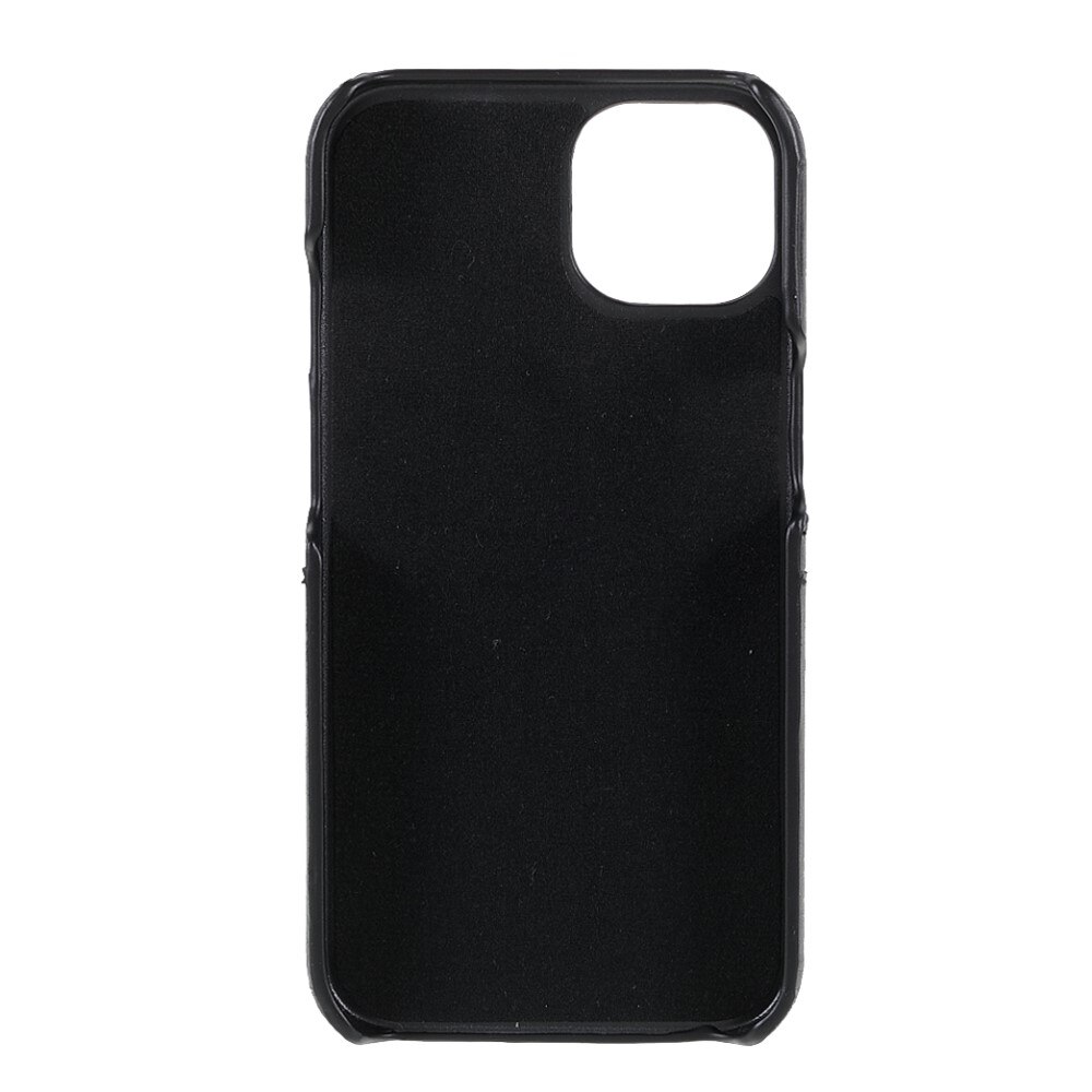 Card Slots Case iPhone 13 Mini Zwart