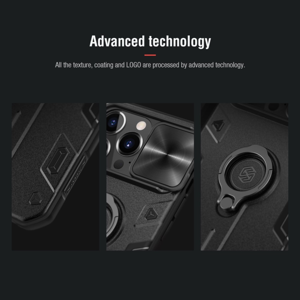 CamShield Armor iPhone 13 Pro Max Zwart