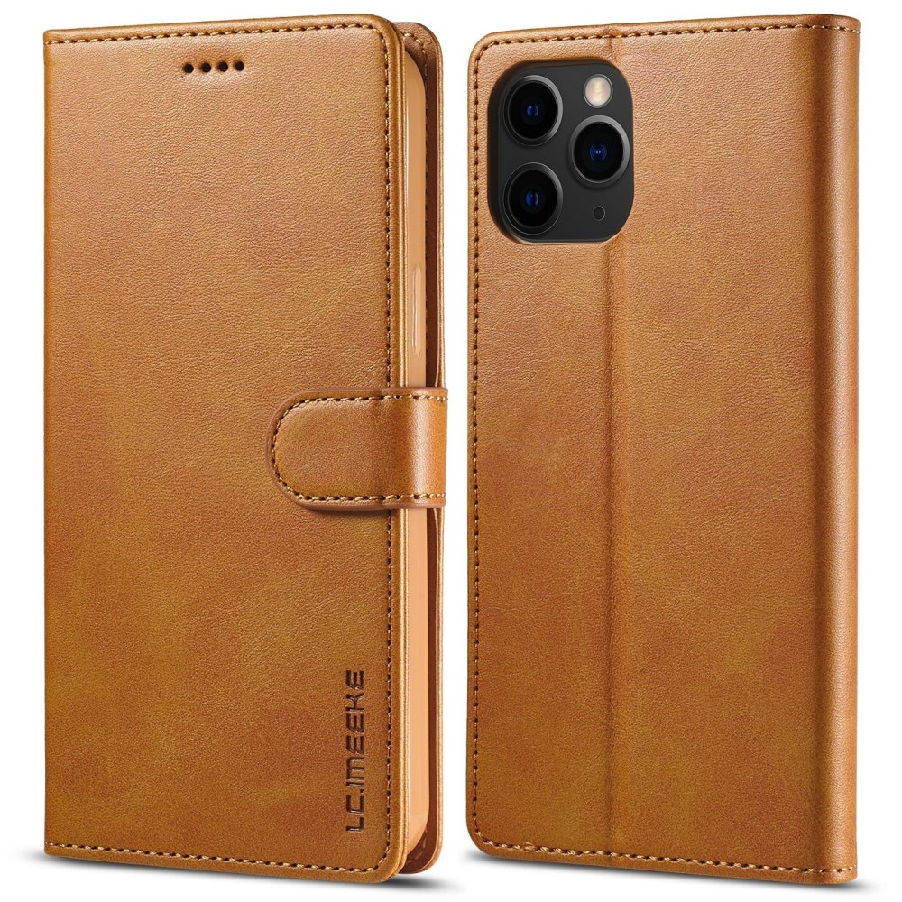 Bookcover hoesje iPhone 13 Pro Max Cognac