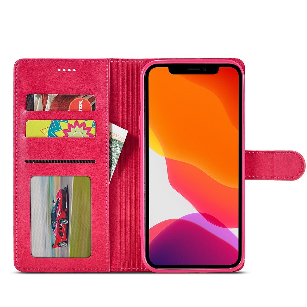 Bookcover hoesje iPhone 13 Pro Roze