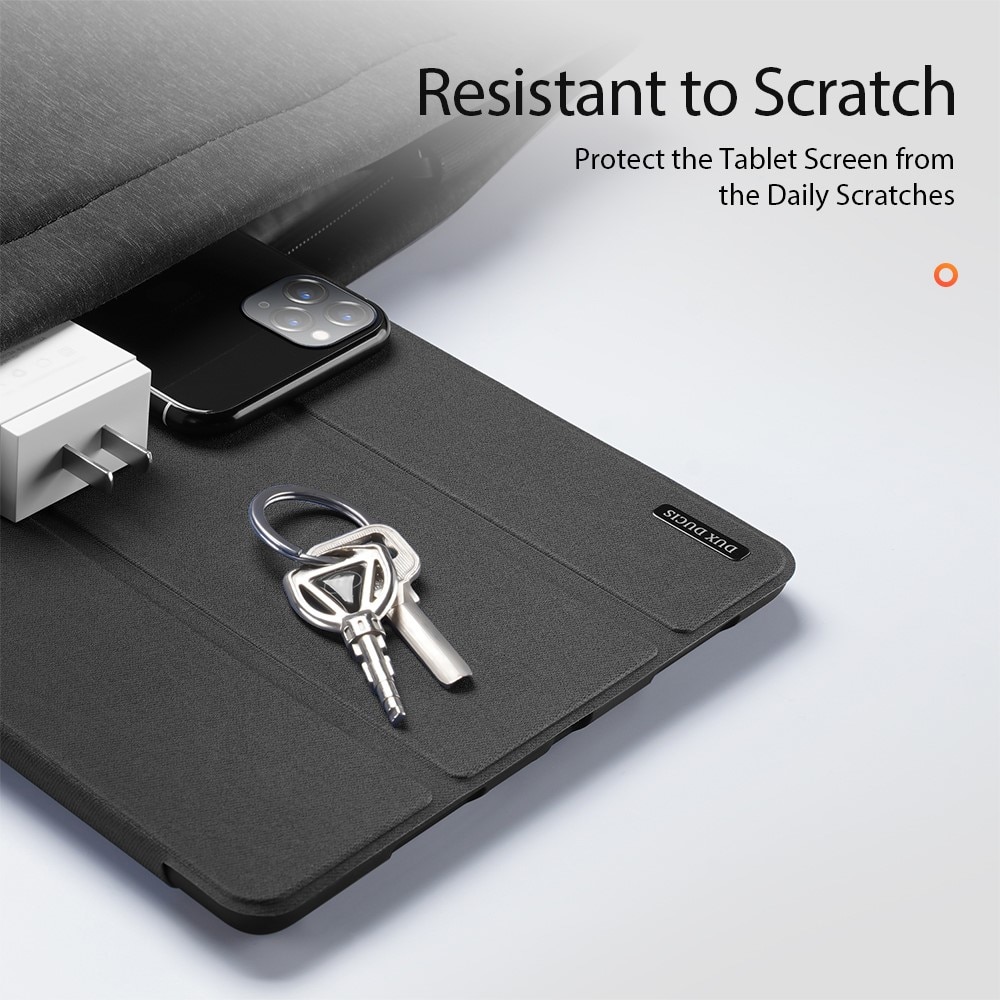 Domo Tri-Fold Case iPad Mini 6 2021 Zwart