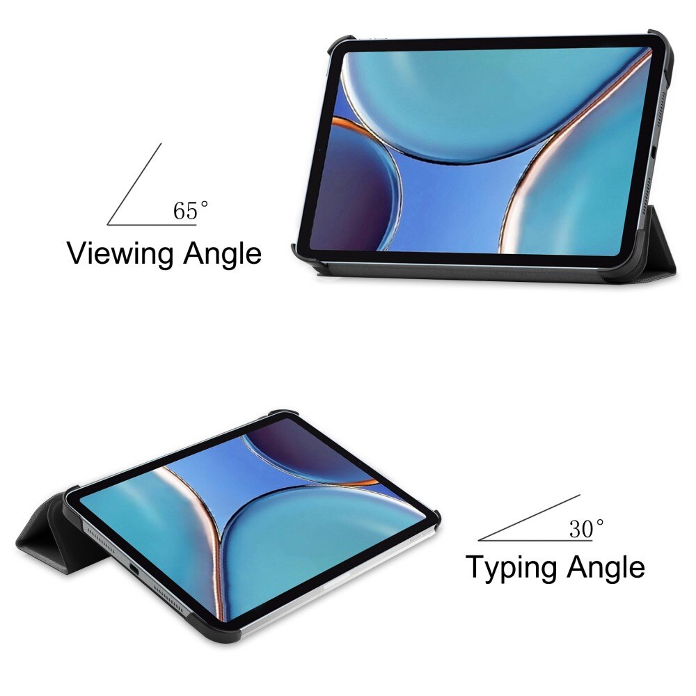 Apple iPad Mini 6th Gen (2021) Tri-fold Hoesje Zwart