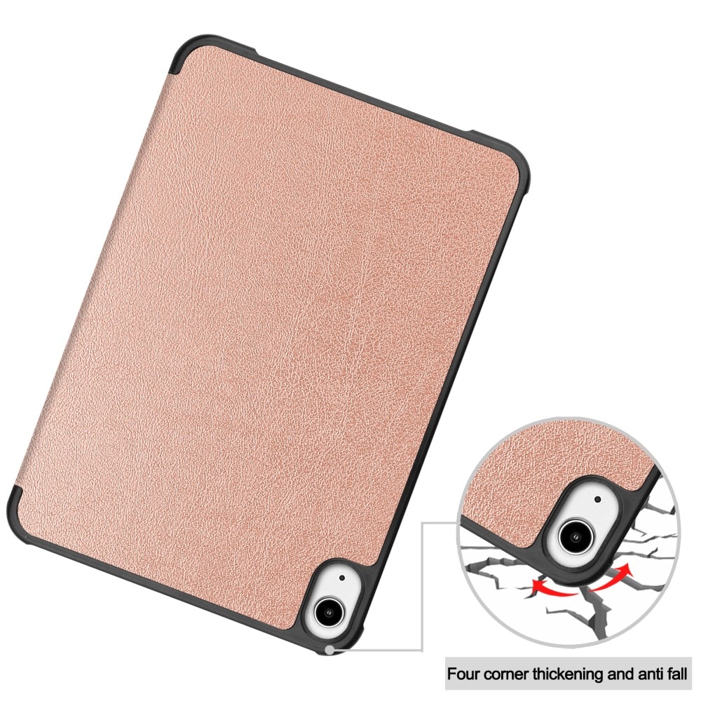 Apple iPad Mini 6th Gen (2021) Tri-fold Hoesje Rosé goud