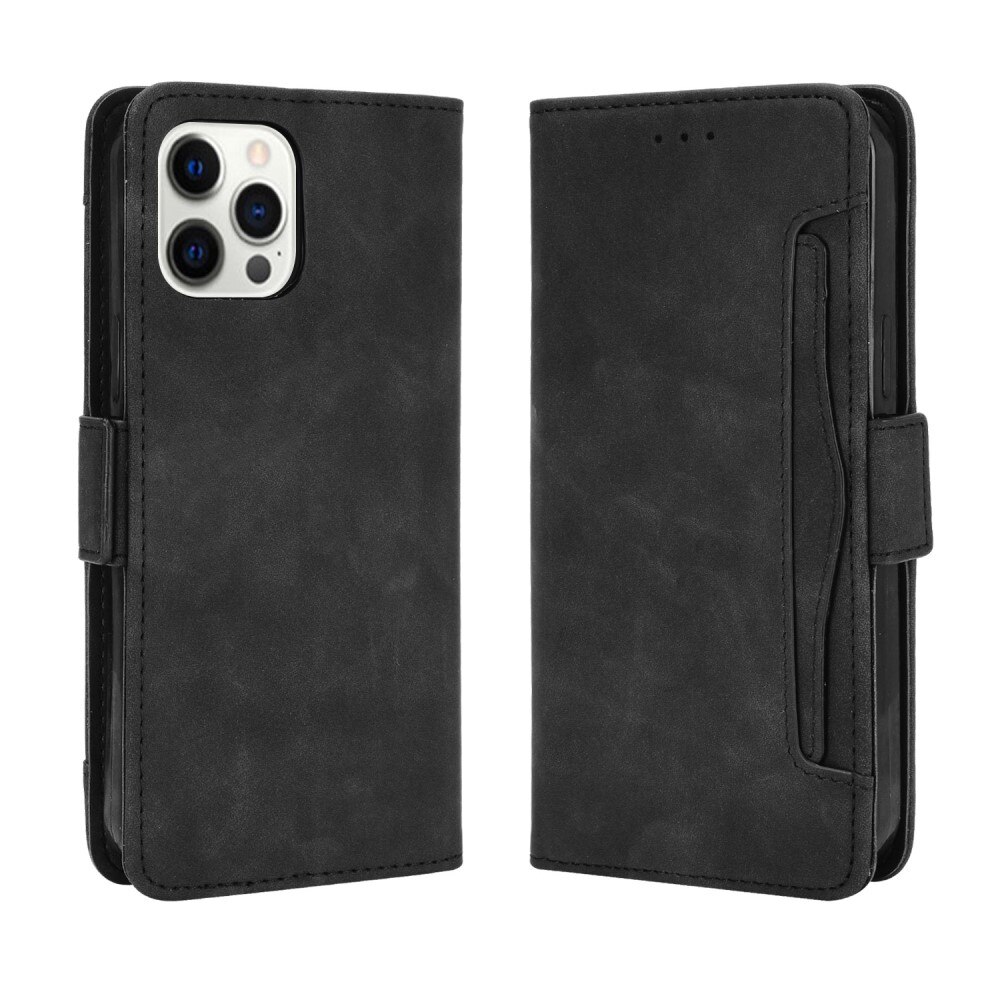 iPhone 13 Pro Max Multi Bookcover hoesje Zwart