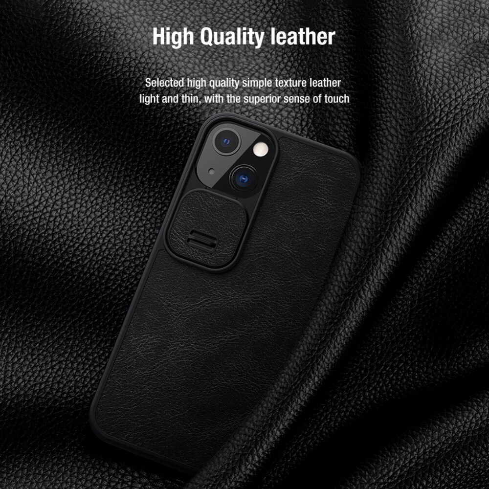 Qin Series Camshield iPhone 13 Zwart