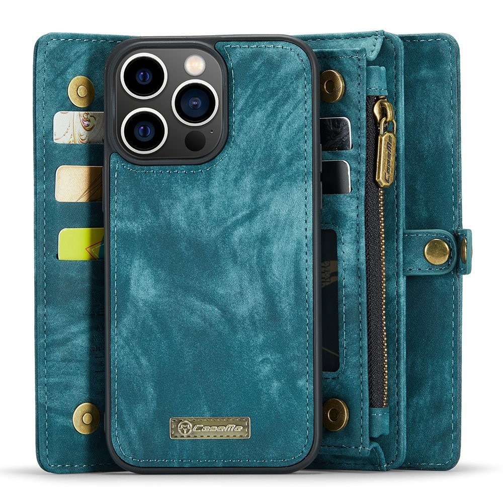 Multi-slot Hoesje iPhone 13 Pro Max Blauw