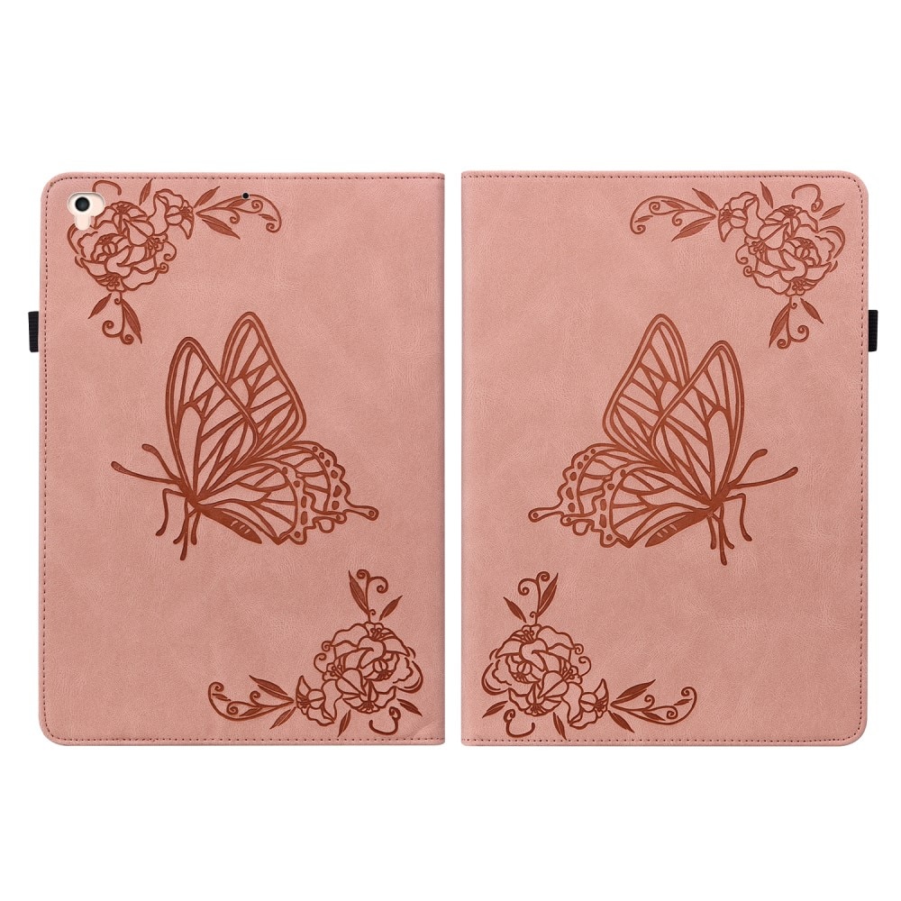 iPad Air 9.7 1st Gen (2013) Leren vlinderhoesje roze