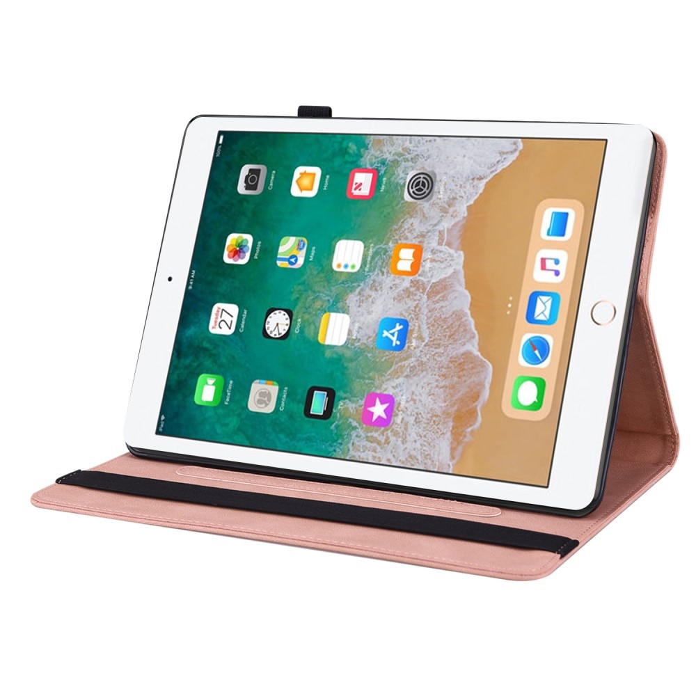 iPad Air 2 9.7 (2014) Leren vlinderhoesje roze