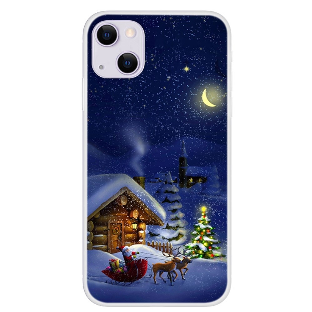 iPhone 13 TPU Case met Kerstmotief - Kerstnacht