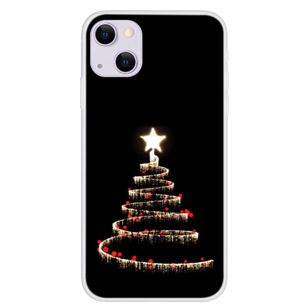 iPhone 13 TPU Case met Kerstmotief - Kerstboom