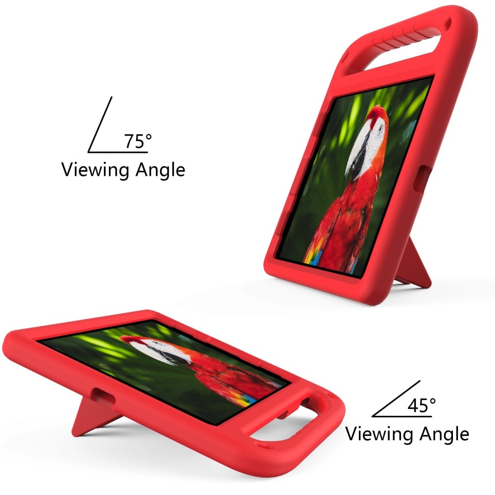 iPad Pro 11 3rd Gen (2021) EVA-hoes met handvat rood