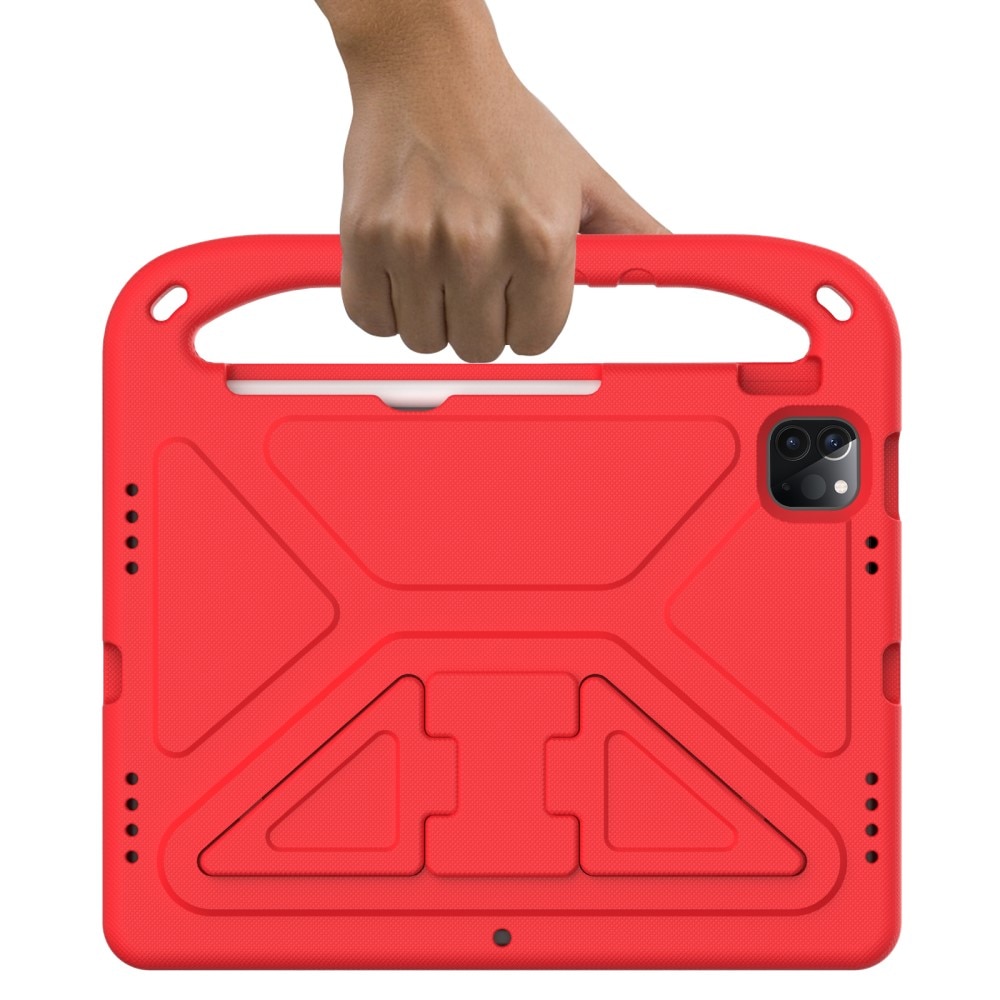 Apple iPad Pro 11 4th Gen (2022) EVA-hoes met handvat Rood