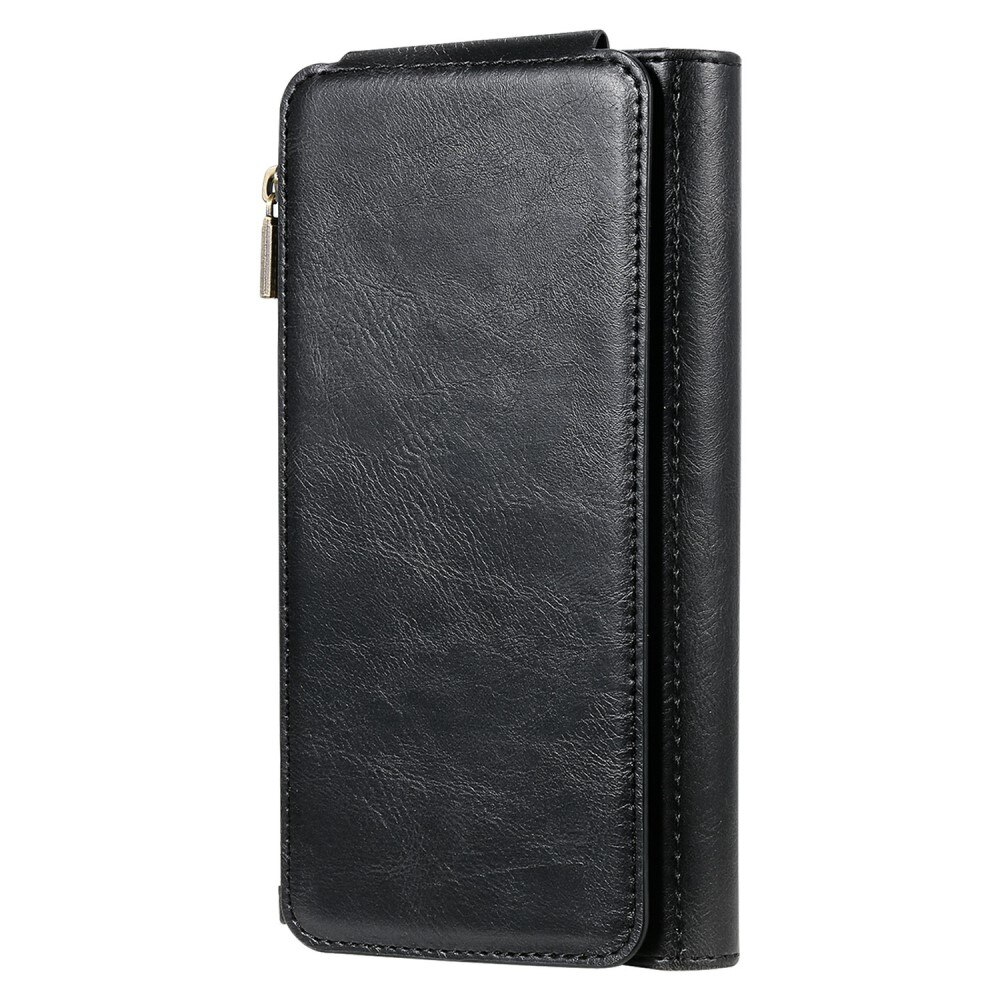 iPhone 13 Magnet Leather Multi-Wallet zwart