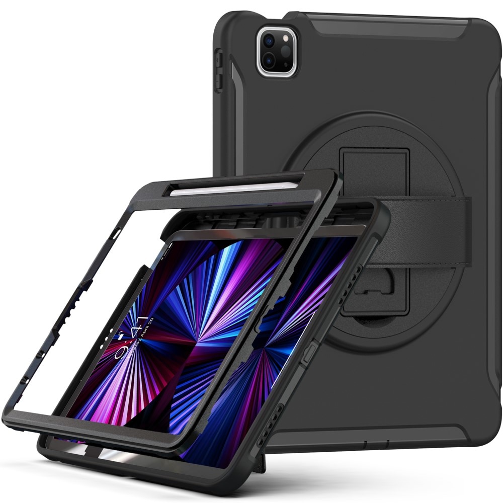 iPad Pro 11 4th Gen (2022) Schokbestendige Hybridcase zwart