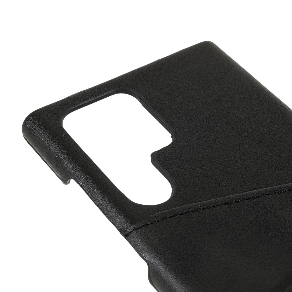 Card Slots Case Samsung Galaxy S22 Ultra Zwart