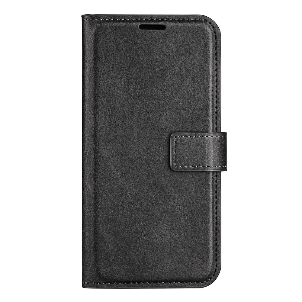 iPhone 14 Leather Wallet Zwart