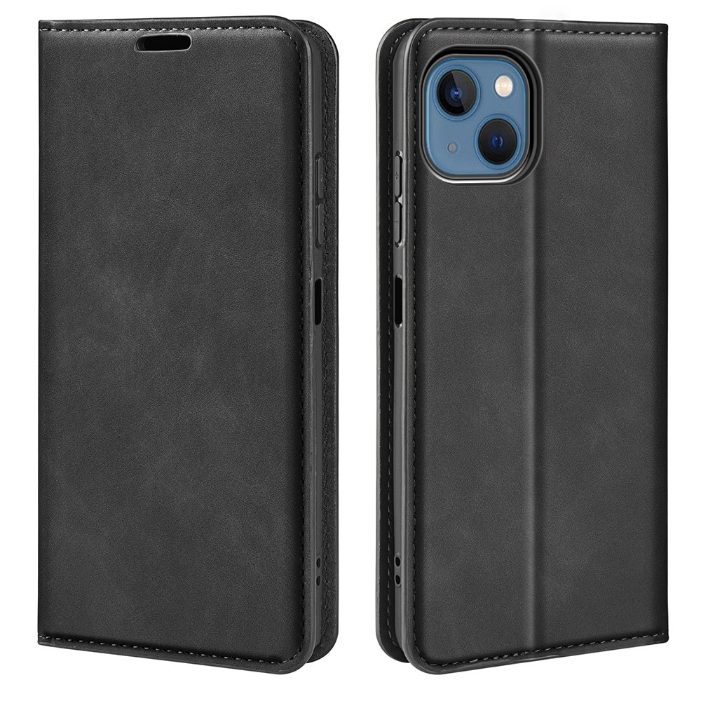 iPhone 14 Set van Dunne Bookcover hoesje en Screenprotector